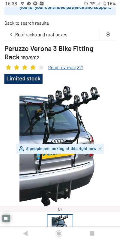 peruzzo verona 3 bike fitting rack